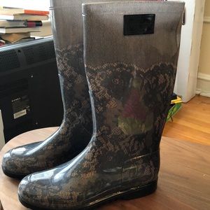 Valentino Lace Rainboots